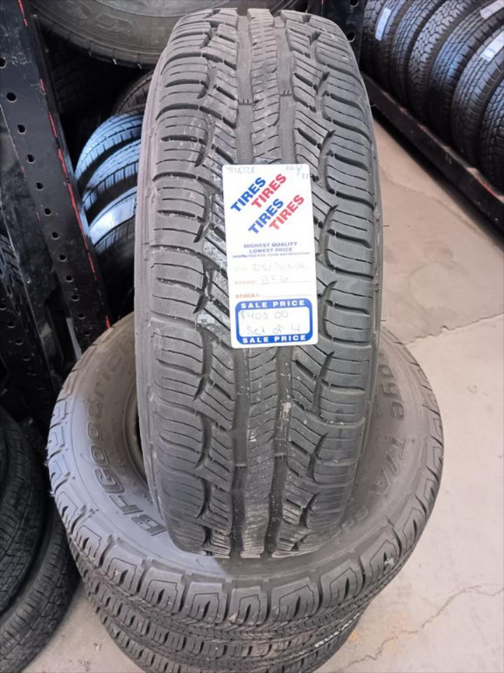 215/70R16 BFGoodrich Advantage T/A Sport Tires Set of 4
