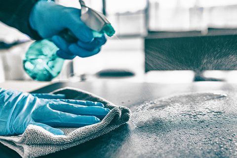 Sanitization and disinfection