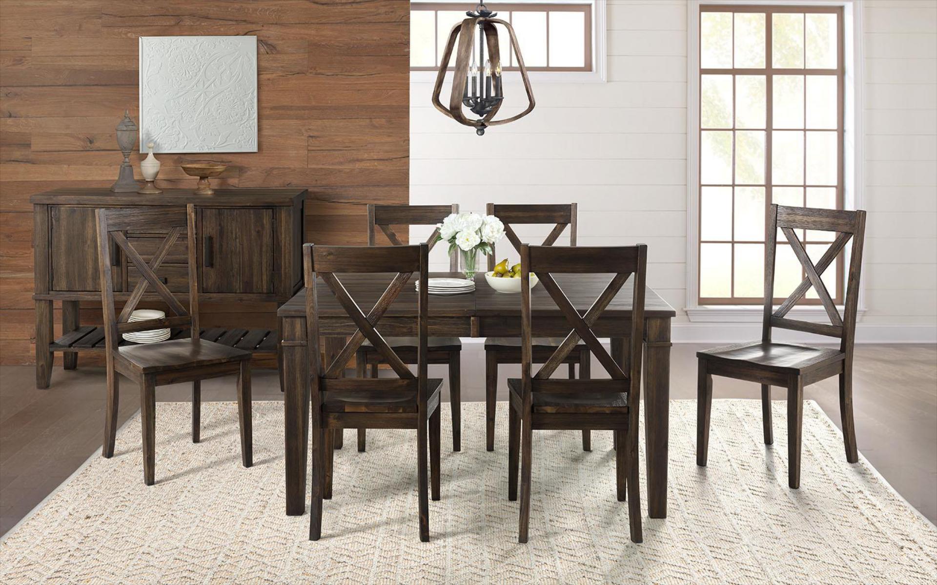 LEG DINING TABLE 1 - 16” BUTTERFLY LEAF