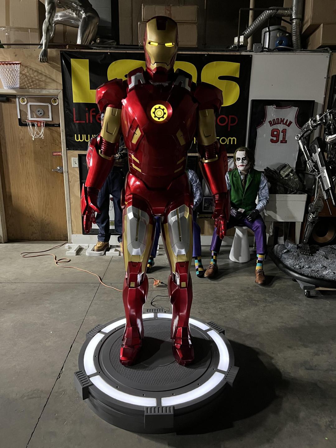 Sideshow Ironman Mark VII with LED Lights