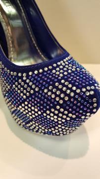 MASCOTTE STILETTO'S ROYAL BLUE