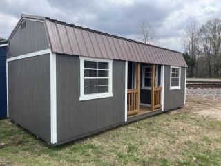 12x24 Lofted Center Porch