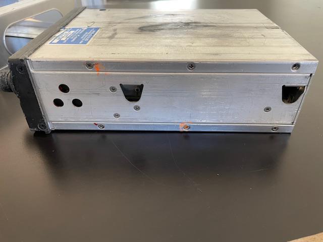 King KR-85 ADF Receiver And Tray. Repaired. Used.
