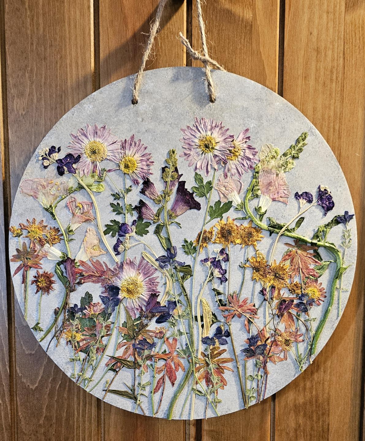 Wall Hanger, Chrysanthemum Garden