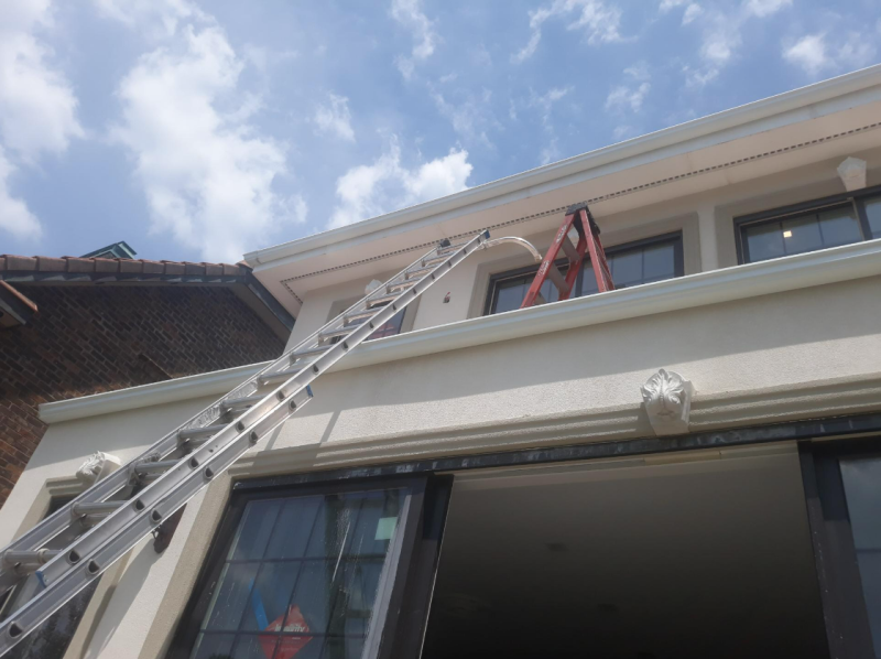 GUTTER AND GUTTER GUARD INSTALLATION