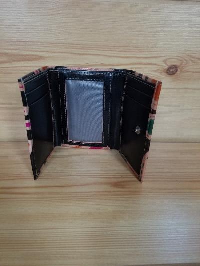 Genuine Leather Trifold Wallet.