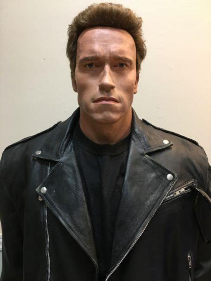 Life Size Terminator Arnold Schwarzenegger