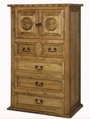 Mansion Chest W/Rope and Star