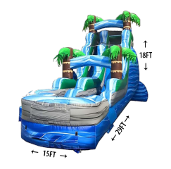 18' Island Slide (Wet/Dry)