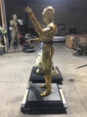Sideshow Version 1 Star Wars C3P0 with Lights and Sound