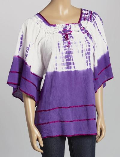 Boho Tie Dye Top.
