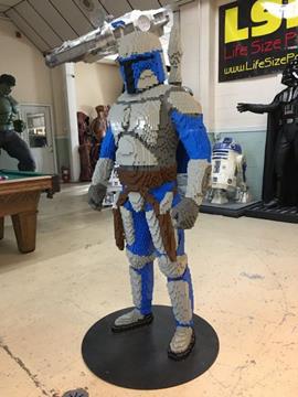 Life Size LEGO Star Wars Jango Fett