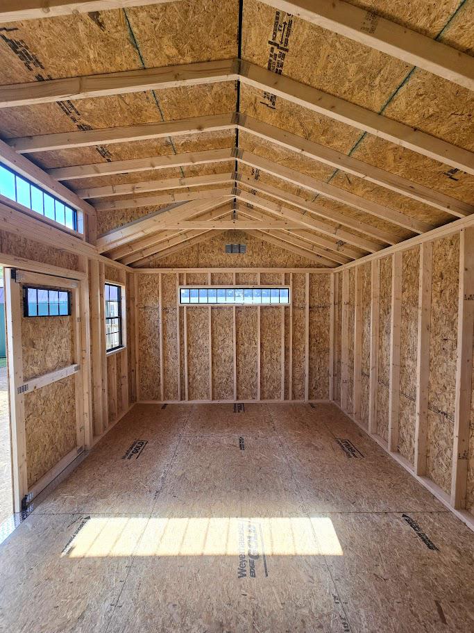 SAVE $859 OFF! $305 DOWN - $305/MO - $7,736 - 12X16 SHED W/DORMER - NO CREDIT CHECK - FREE DELIVERY & BLOCKS (50-MILES)