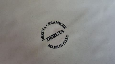 DERUTA CERAMIC PLATTER RAFFAELLESCA ITALY