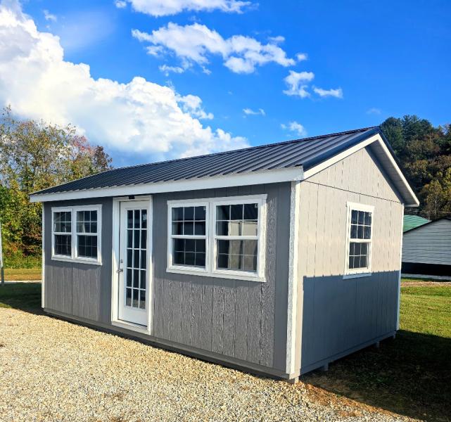 🔥SAVE $1,569 - 12x20 INSULATED FINISHED COTTAGE w/ELECTRICAL ONLY $14,121 - $558 DOWN - $558/MO RENT TO OWN EVERYONE APPROVED - FREE DELIVERY (50 miles)