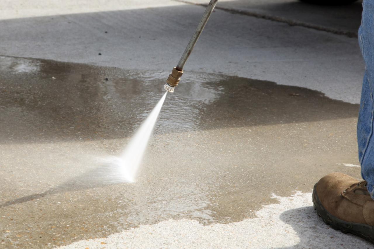 Driveway Pressure Cleaning