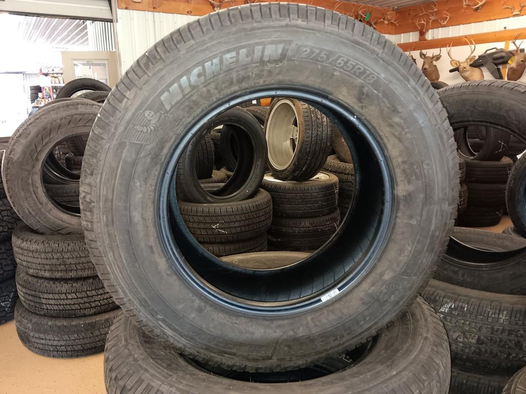 275/65R18 Michelin Primacy XC Tires Set of 4