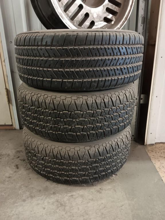 15" Rims 5x 135 mm Set of 4 & 195/50R15 General Tires Set of 3