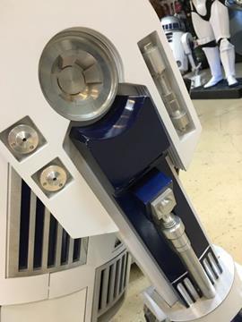 Life Size Star Wars Steel and Aluminum RC R2D2