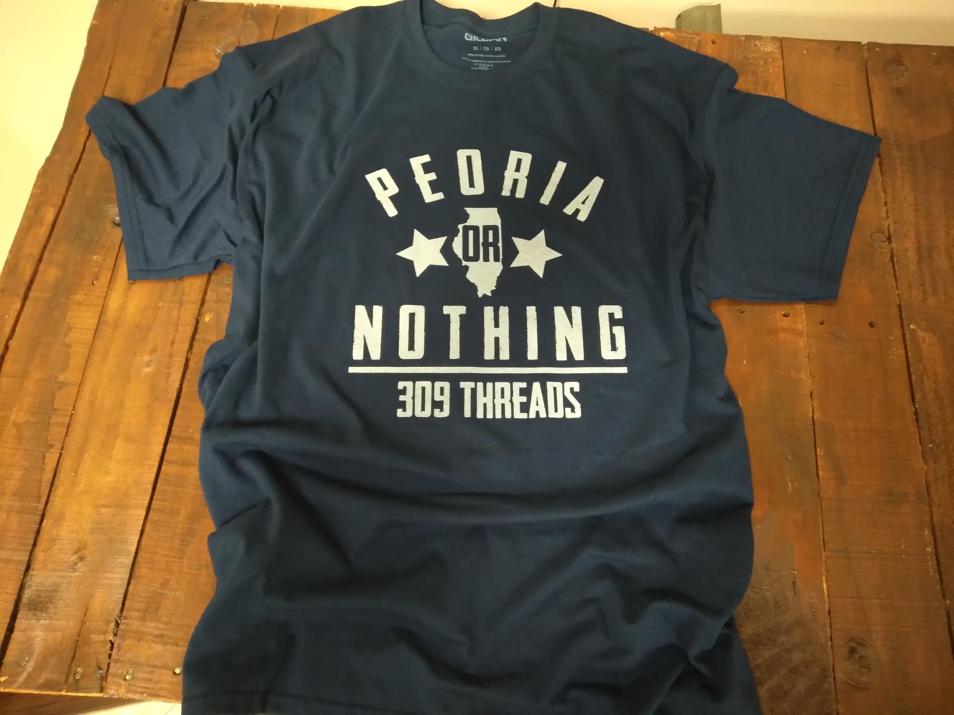 "Peoria Or Nothing" Tee by 309 Threads