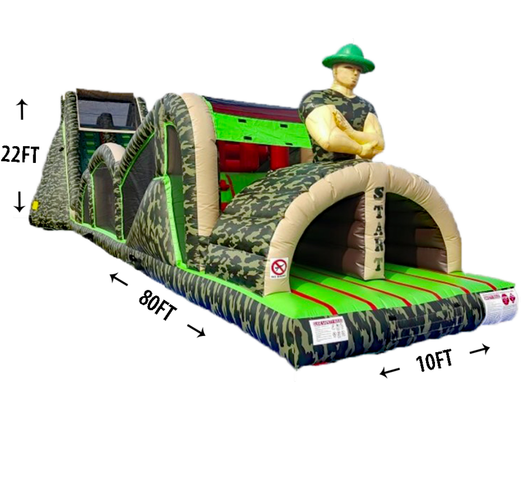 Boot Camp Inflatable Obstacle Course Boot Camp Obstacle Course