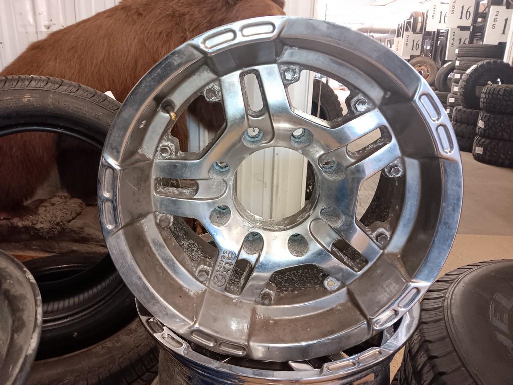 Set of 4 Chevrolet 8-Lug 16” ATX Series X Rims