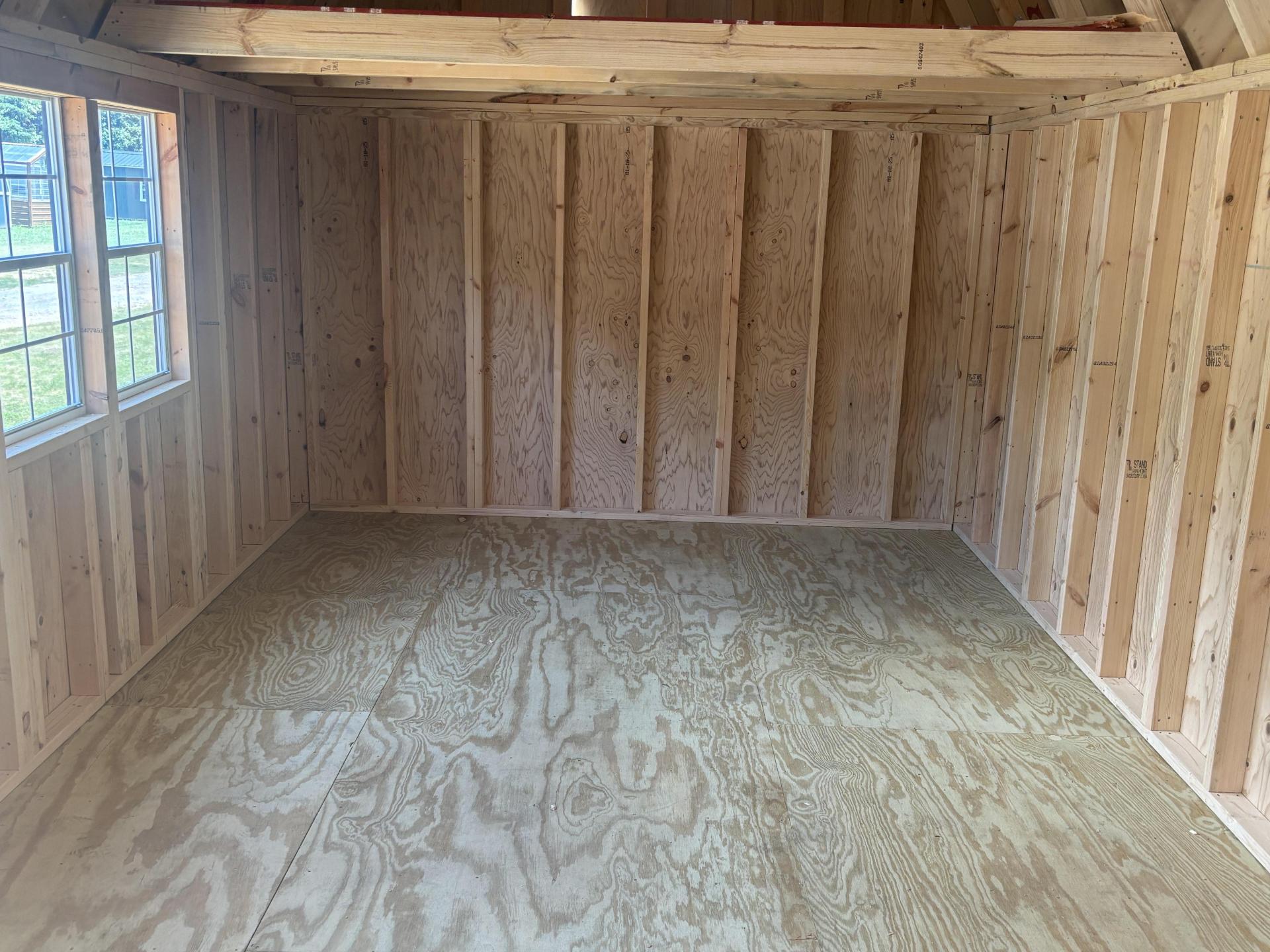 12x24 Lofted Barn Garage