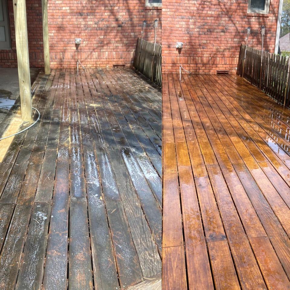 Deck Cleaning