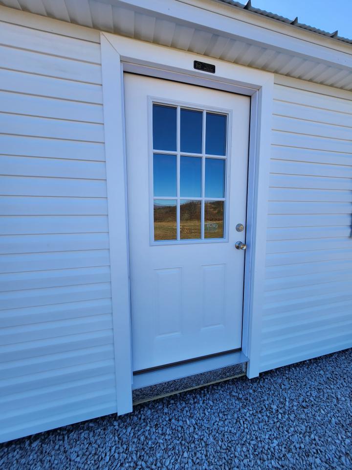 10% OFF! VINYL 10x20 -INSULATED DOOR - HIGH WALLS - 6"OVERHANG - ONLY $6306!