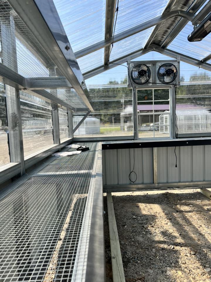 GREENHOUSES!! OPTIONS, FEATURES, AND UPGRAGES!! Extend your gardening season today!