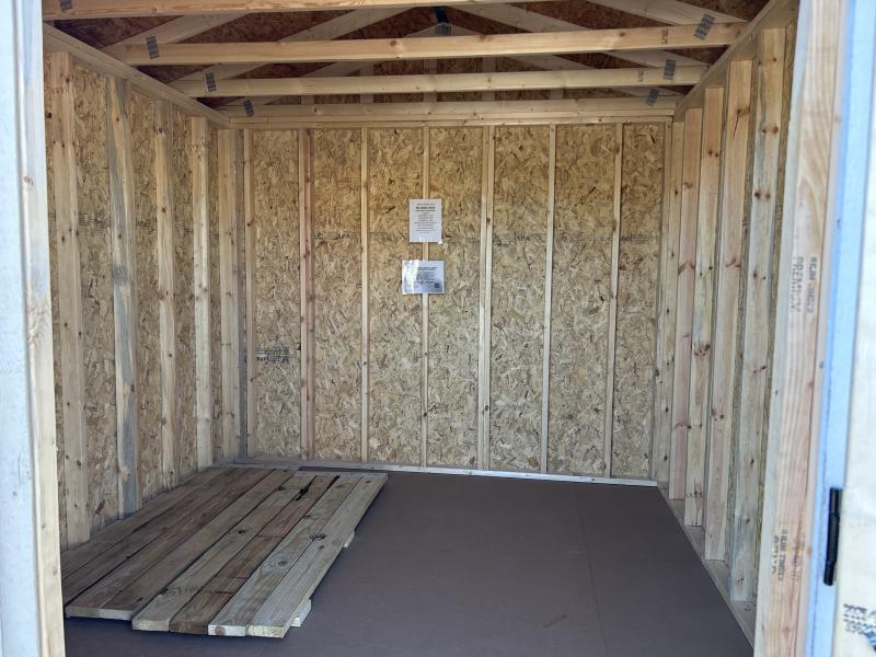 10x12 UTILITY SHED W/  RAMPS INCLUDED