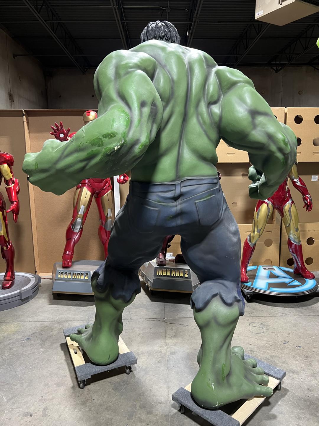 Life Size 2008 Movie Incredible Hulk Theater Display