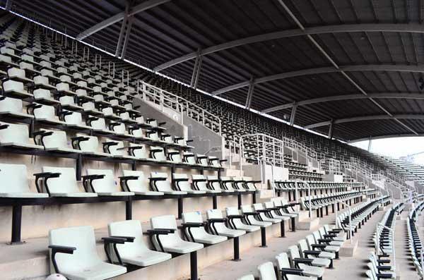 STADIUMS, TRACKS, AND TENNIS COURTS