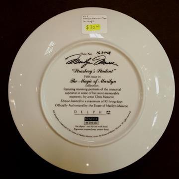 THE MAGIC OF MARILYN STRASBERG'S STUDENT PLATE