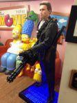 Life Size Terminator Arnold with Working Mini Gun