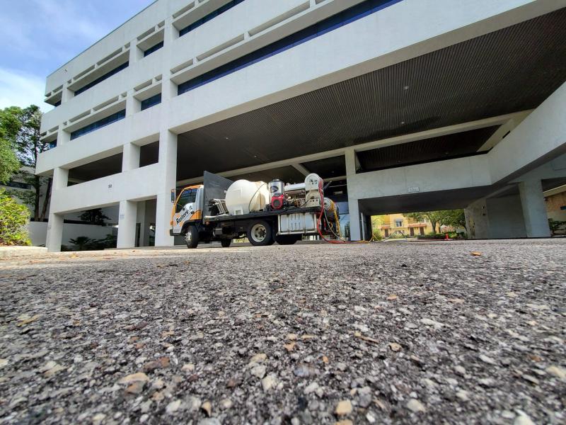 Parking Lot Cleaning