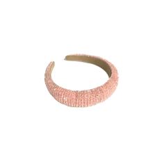 Pink Rhinestone Headband