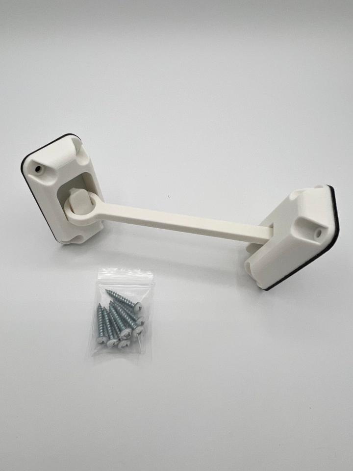 Ring Latch 5" White
