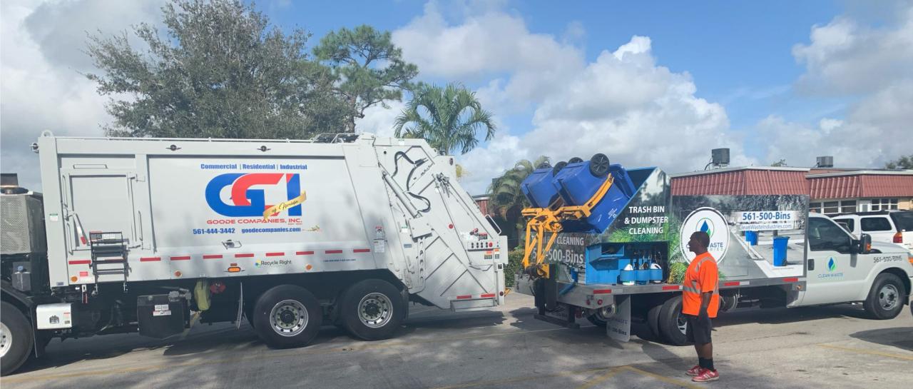Trash Bin and Dumpster Cleaning/Sanitizing