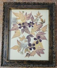 Vintage Clematis Frame