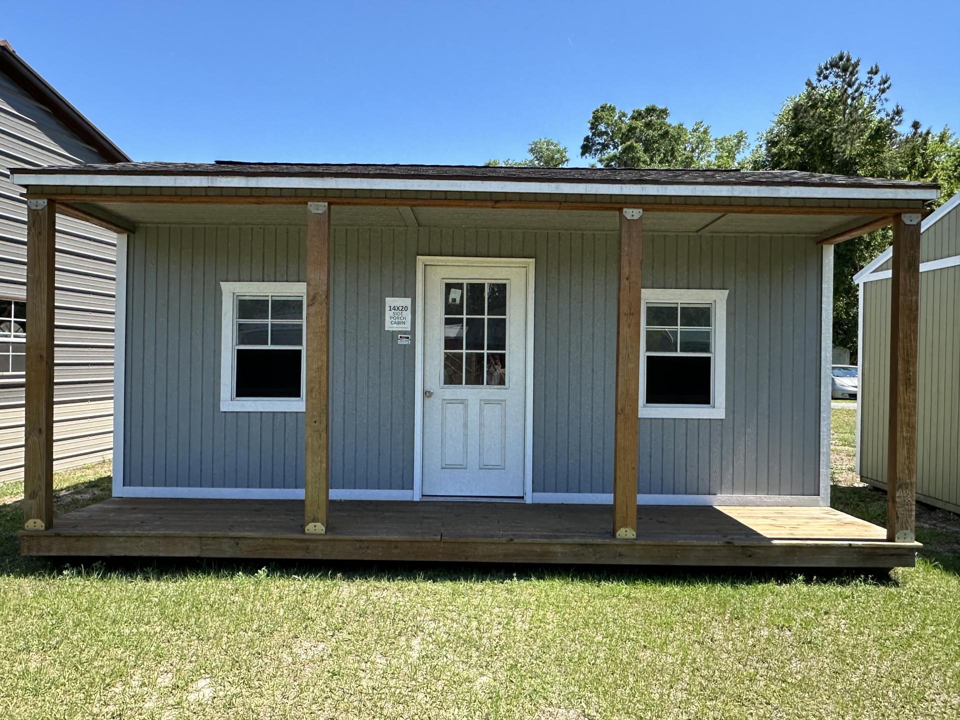 Graceland 14x20 Side Porch Cabin