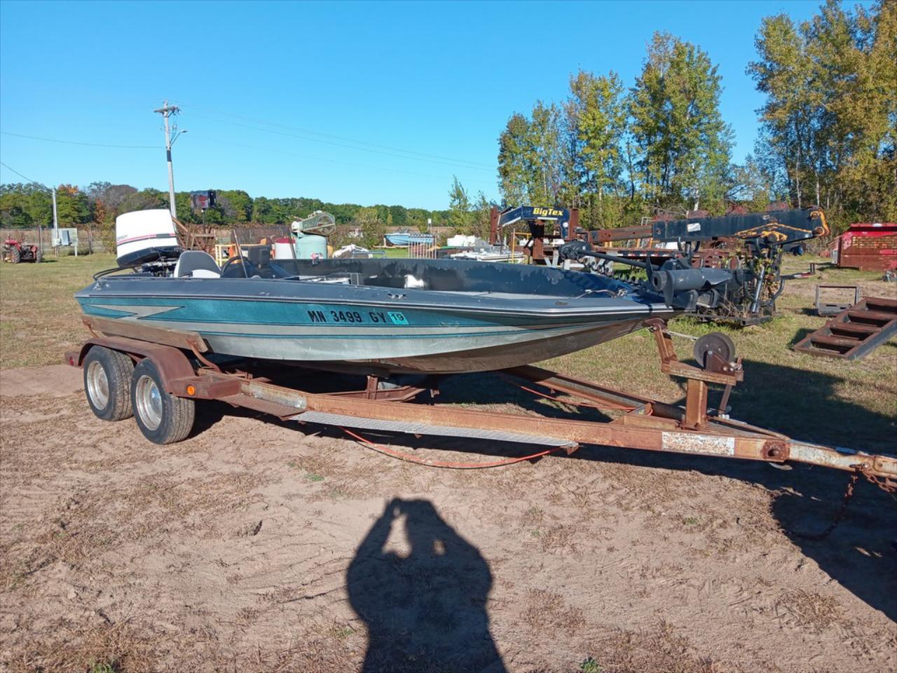 1983 Hydrasport 17' Boat with Trailer - Item # 13