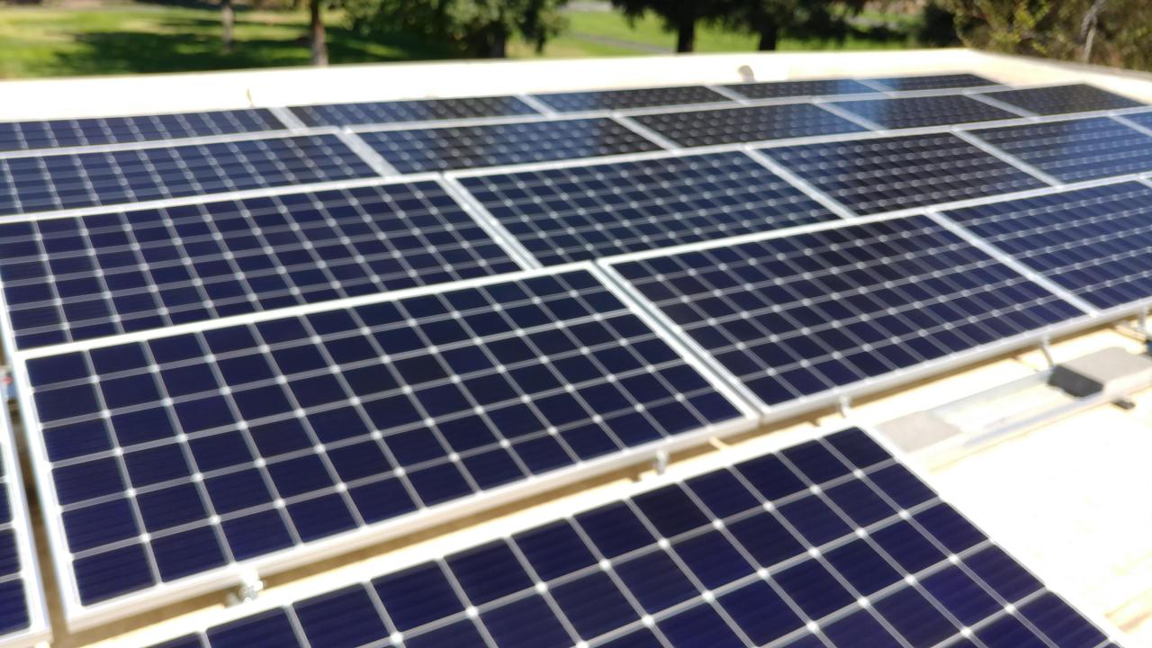 Solar Panel Cleaning &amp; Bird Barrier Installation