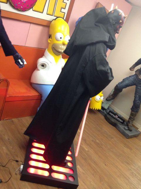 Life Size Custom Star Wars Darth Maul with Base