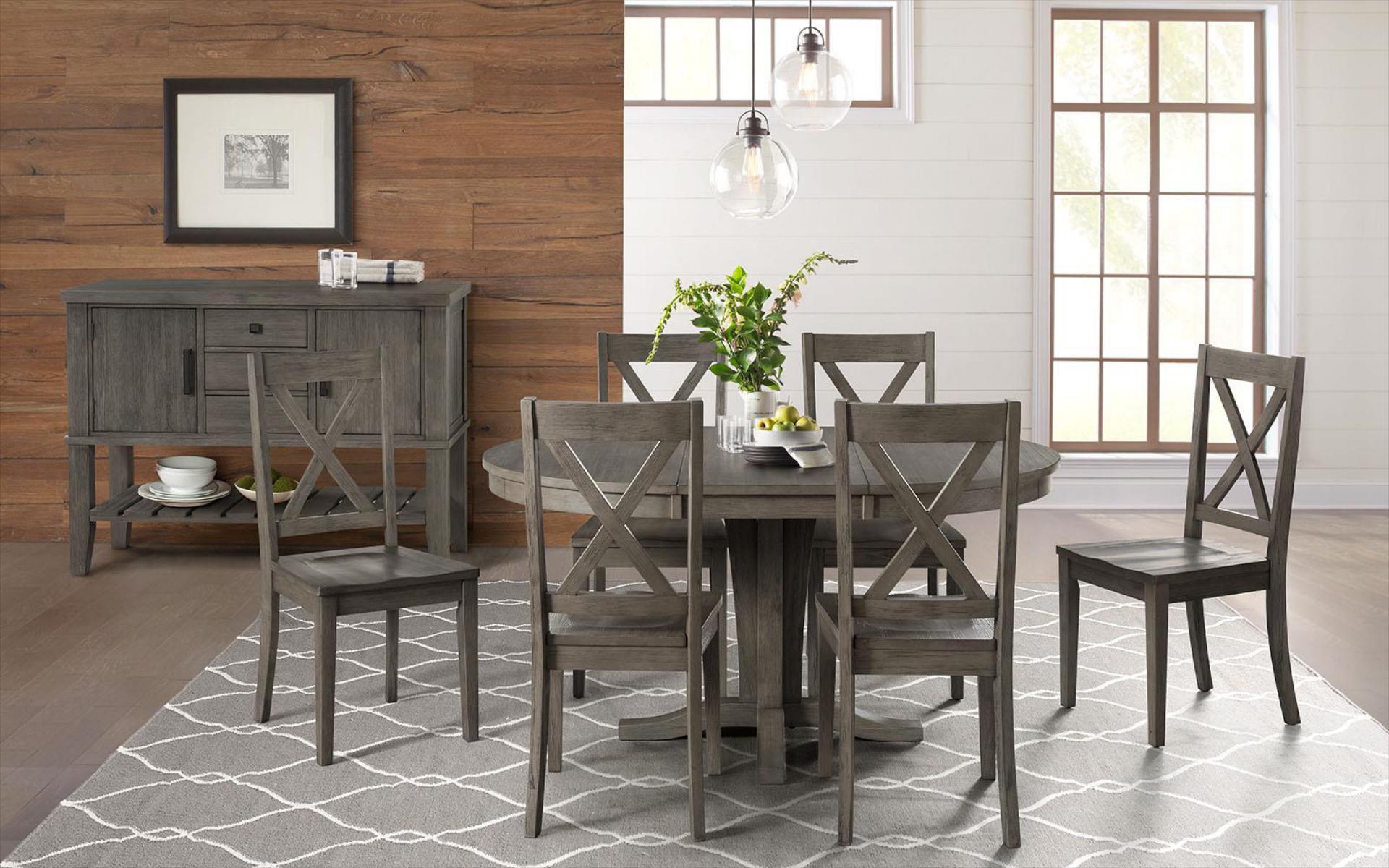 ROUND EXTENSION TABLE 1 - 18” REMOVABLE LEAF