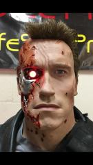 T2 Terminator Battle Damaged Arnold Schwarzenegger