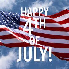 We will be closed Friday July 3rd and July 4th for the Holiday