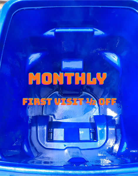 Monthly Can Cleaning