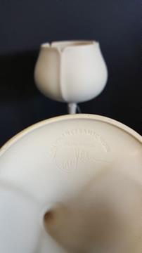 ALAN & BRENDA NEWMAN PORCELAIN GOBLETS