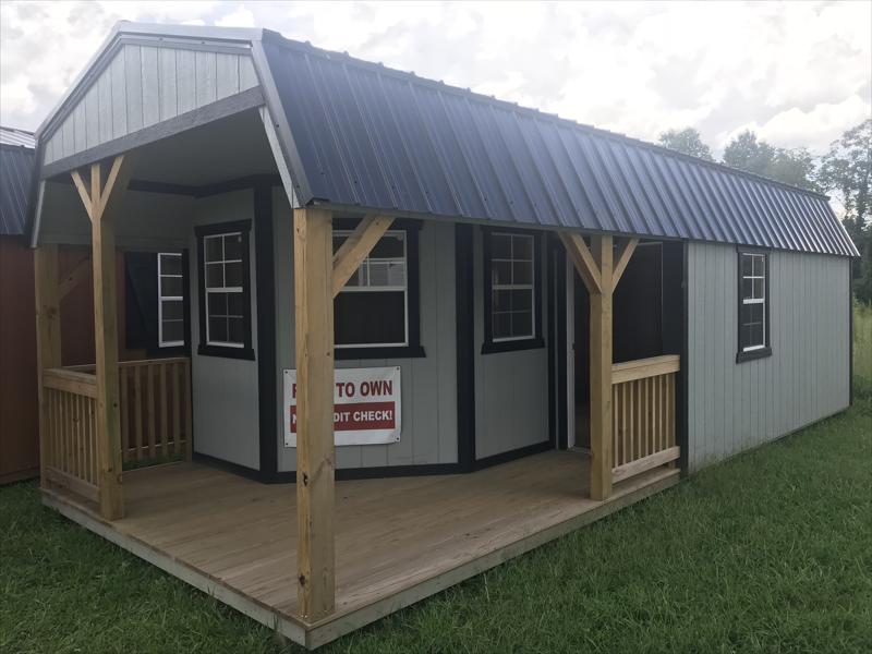 Painted 12x28 Lofted Barn